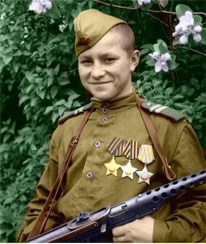 Шестнадцатилетний кавалер ордена Славы