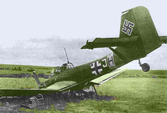 Как красноармеец сбил гранатой немецкий бомбардировщик