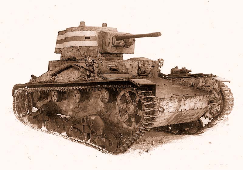 Два танковых боя Советско-Финской войны 1939-40 гг.