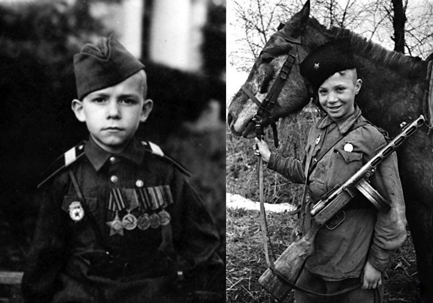 Дети герои великой отечественной войны фото с именами