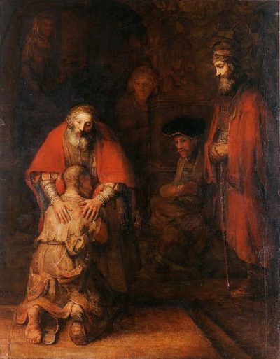«Возвращение блудного сына» прощальная картина Рембрандта