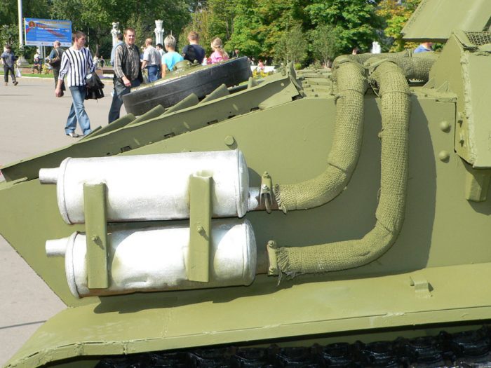 Поверхностная модернизация лёгкого танка