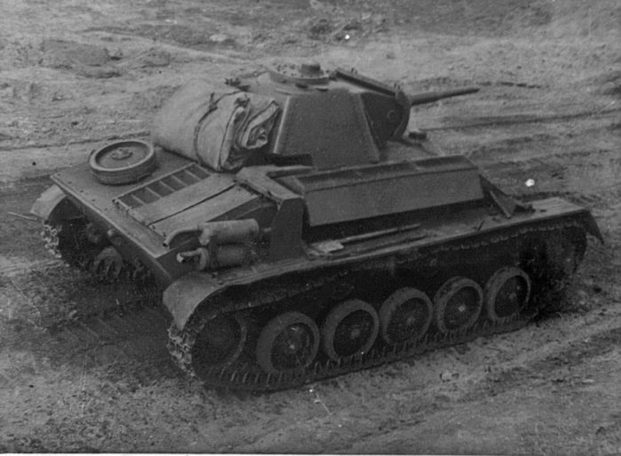 Поверхностная модернизация лёгкого танка
