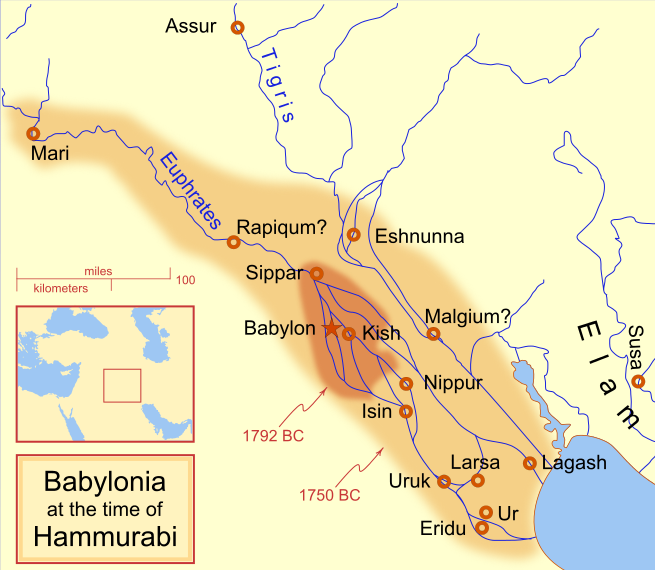 Вавилонский царь Хаммурапи