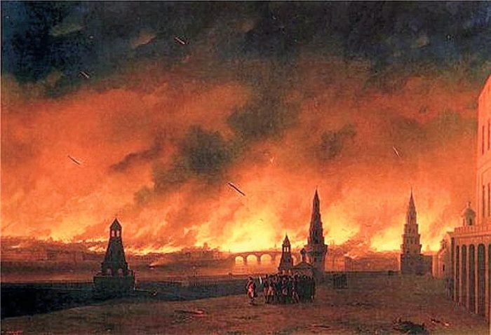 Пожар 1812 года: Москва до и после