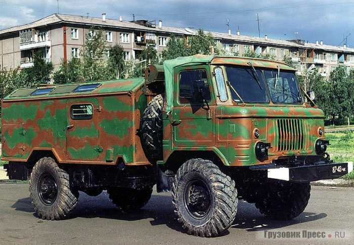 Десантный автомобиль ГАЗ-66Б
