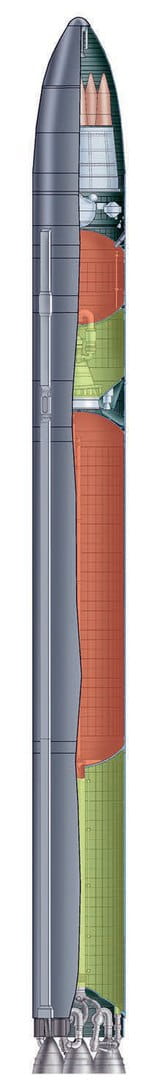 "Царь-ракета". Тяжелая жидкостная ракета 15А18М (SATAN)
